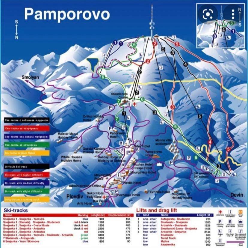 Pamporovo Apartment The Castle Экстерьер фото